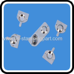 high quality metal stamping d battery contacts