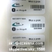 barcode printing security sticker/tamper evident security sticker/adhesive destructible sticker