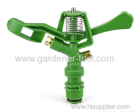 Plastic Farm Irrigation Sprinkler With 3/4  male threade bearing sleeve