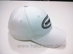 100% COTTON CUSTOM LOGO EMBROIDERY HAT CONTRAST STICHING BASEBALL HAT