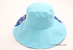 summer beach UPF bucket hat fishing hat 100% cotton
