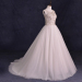 ALBIZIA 2016 New Beading Ivory Jewel Tulle Ball Gown modest Monarch/Royal Wedding Dresses