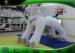 PVC 2m High Inflatable Cartoon Characters Inflatable White Lion