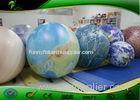 PVC Inflatable Advertising Balloons 2 meter / giant inflatable planet balloon