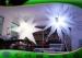 Custom Inflatable Lighting Decoration Oxford Cloth Colorful Star Light