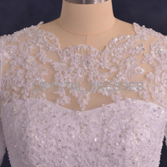 ALBIZIA Gorgeous Sweetheart Beads Lace Applique A-line Sweep/Brush Wedding Dresses