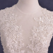 ALBIZIA Sexy See Through Bodice Scoop Lace Beads Ball Gown A Line Tulle Wedding Dresses