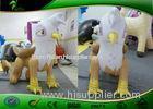 Digital Printing Inflatable Cartoon Characters Bouncy Animals Vulture For Kids