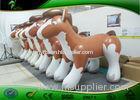 Anti-UV 10 ft Inflatable Toys For Toddlers Outdoor Holiday Inflatables Fat Horses