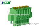 Female Sockets 300V 2P - 20P Screwless Terminal Block Connector For Server Site