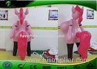 Standing Pink Sex Toy Inflatable Cartoon Characters For Entertainment