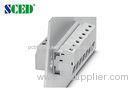 Rail Through Panel Terminal Blocks Screwless Right Angle Wire Inlet