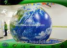 3m Dia Inflatable Advertising Balloons / Earth Sphere Balloon With UV Printing