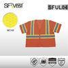 ANSI / ISEA 107-2010 high visibility reflective safety vest workwear high visibility safety clothing