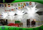 Customized Inflatable Lighting Decoration / Inflatable Air Star Balloon For Party