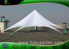 Fire Retardant White Star Shaped Shade Tent Canopy Diameter 16m With CE