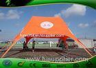 Rust Retardant High Peak Star Shaped Tent / Marquee Tent Approved EN-71