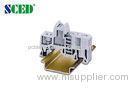 Right Angle Wiring Terminal Blocks Din Rail / High Temperature Terminal Blocks