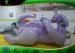 Inflatable Sea Dragon / Animal Toys Inflatable Laying Purple Dragon with 0.4mm PVC