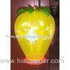 PVC Inflatable Lighting Decoration 2mH Fruit Shape Inflatable LED Balloon