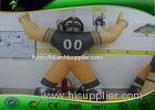 Oxford Cloth Inflatable Shapes 3mH Inflatable Football Player Characters