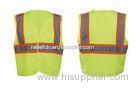 High visible Work uniform reflective safety vest with reflective tape and contrasting tape