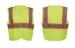High visible Work uniform reflective safety vest with reflective tape and contrasting tape
