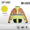 ANSI/ISEA 107-2010 Polyester Oxford high visibility apparel jacket