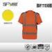 EN ISO 20471 Safety reflective t-shirt high vis polyester clothing with navy color combination