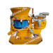 Dry-mix concrete spraying machine