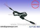 Black UL 2468 26AWG DC Power cable MinDin 6Pin Core SR ISO and UL FTY