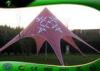 Outdoor Aluminum Oxford Cloth Star Shade Tent 12m Diameter For Advertising