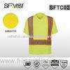 CSA Z96-09 Polo design Reflective Safety Shirts 5cm reflective tape with padding