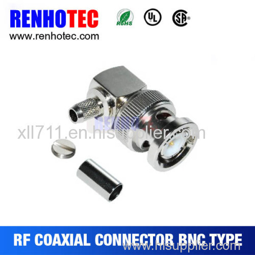 Amazing Price R/A Male BNC Connectors for Wires Cable
