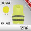 100% polyester tricot high visibility apparel Children safety vest EN 1150
