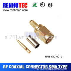 Hot-Sale and High Quality SMA Plug Crimp RF Electrical Connector for RG174