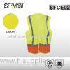 EN 1150 Green Children Safety Vest reflective clothing custom vest assorted color