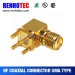 ROHS UL SMA R/A Crimp Quick Connect RF Electrical Connector for Multi Wires Cable LMR 195/200