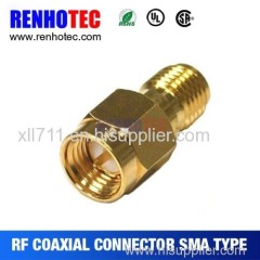 ROHS UL SMA RP-Female to Jack RF Electrical Connector for Multi Wires Cable