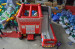 fire truck slide/ china inflatable slide manufacturer