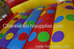 fire truck slide/ china inflatable slide manufacturer