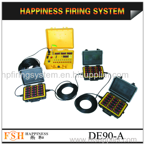 Liuyang happiness fireworks firing system 90 channels wire control with sequential fire fireworks firing system