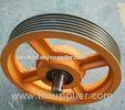 Diameter 600mm Carbon Steel Casting Wire Rope Sheave for Industrial Machinery Part