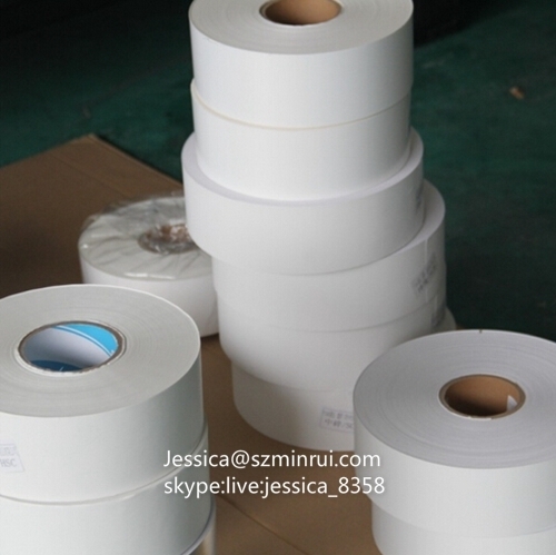 Custom Matte White Brittle Warranty Label Paper Self Adhesive Label Destructible Vinyl Security Sticker Paper