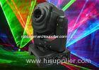 1.8 W Halogen Bulbs Animated Moving Head Laser Light 2000mW Black 25kpss ILDA 90Ra