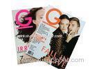 Glossy Low Cost Magazine Printing Service Accepting Customization / CMYK