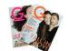 Glossy Low Cost Magazine Printing Service Accepting Customization / CMYK