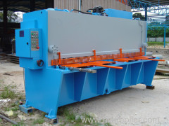 guillotine shearing machine steel cutting machine