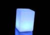 Outdoor Led Lounge Furniture Frosted Plastic Wine Cooler Bucket Bar Table Eco - Friendly
