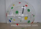 Colorful Dots 2m PVC Inflatable Water Walking Ball For Outdoor Aqua Park